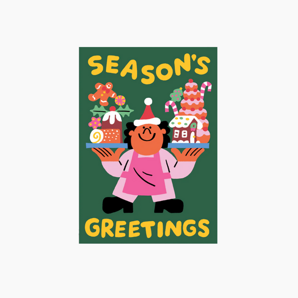 Card - Seasons. Greetings