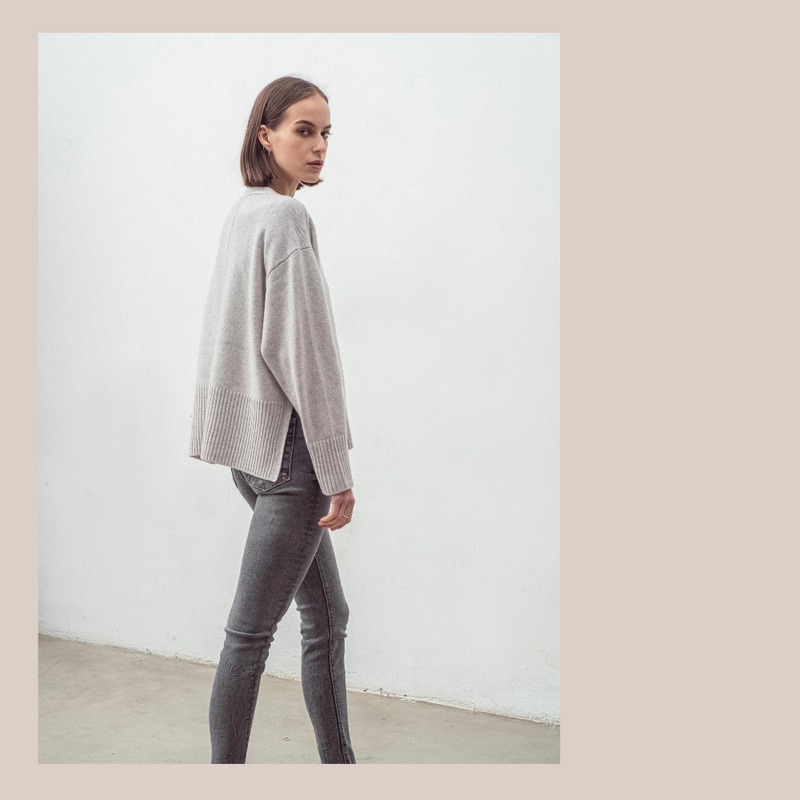 Oversized Cardigan - Frost