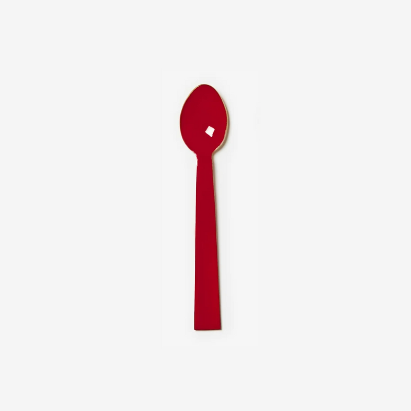 Enamel Teaspoon - Red