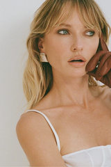 Caterpillar Earrings - Silver