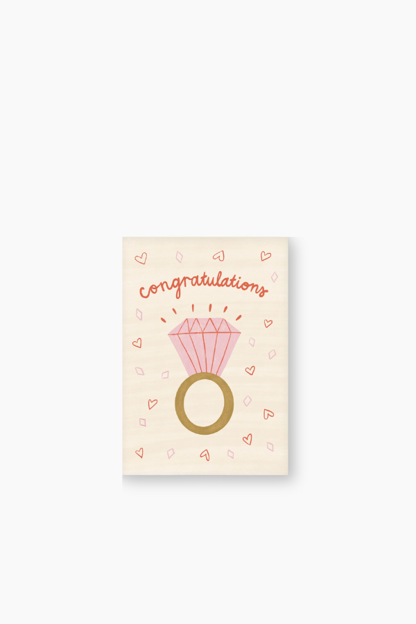 Congratulations Ring Card