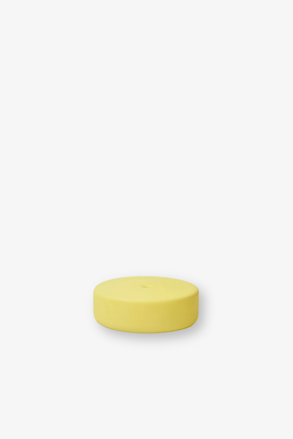 Frosted Glass Holder Large - Lime