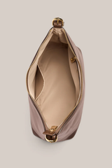 Harper Leather Hobo Bag - Chocolate
