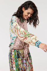 Vanessa Printed Midi Skirt - L' Amour