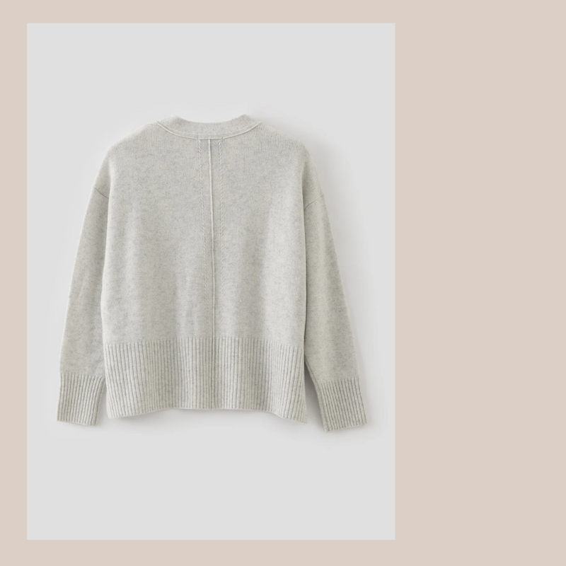 Oversized Cardigan - Frost