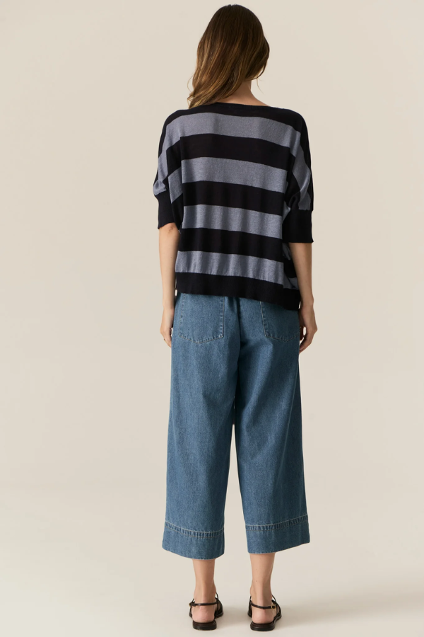 Carsen Crop Pant - Light Wash