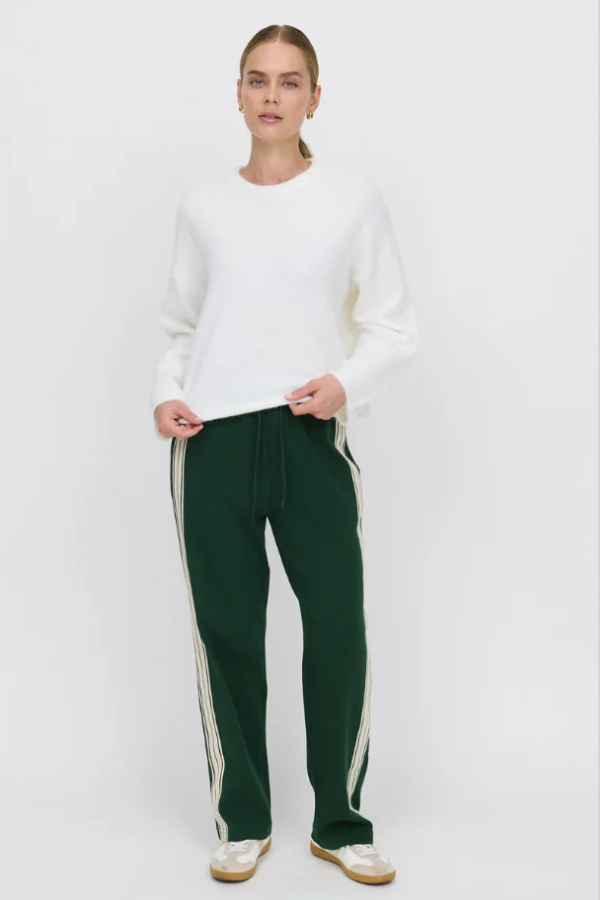 Panarea Trackpant - Forest Green