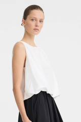 Celine Bubble Top - White