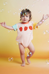Short Sleeve Bodysuit - Tiny Orchard