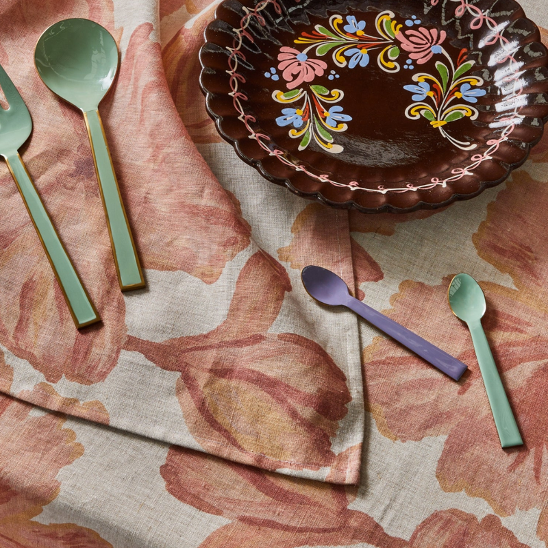 Enamel Teaspoon - Sage