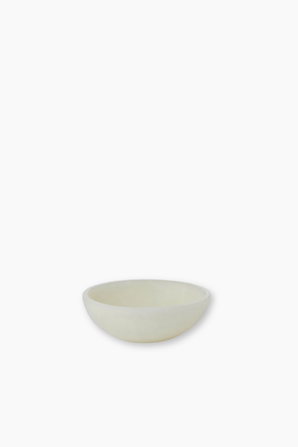Resin Small Bowl - Ivory