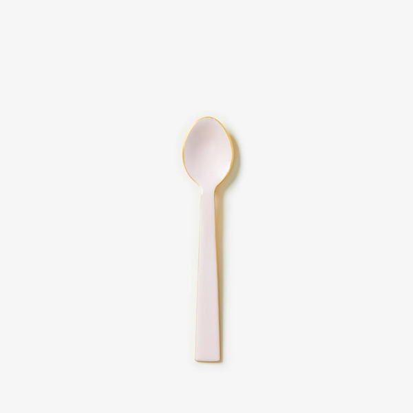 Enamel Teaspoon - Baby Pink