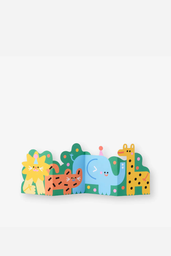 Fold Out Card - Jungle