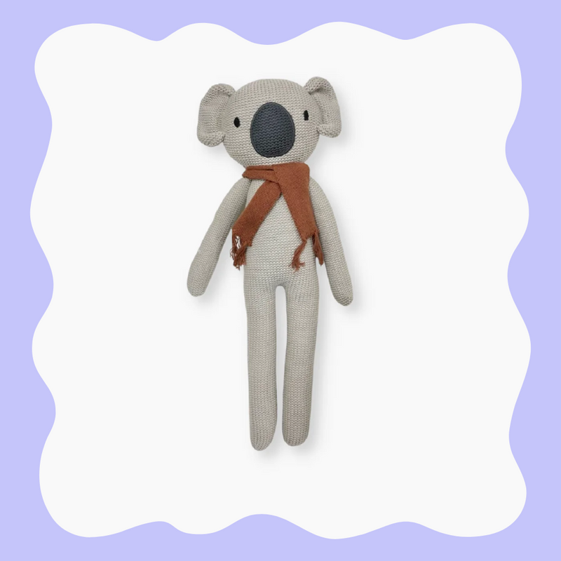 Large Eco Knitted Toy - Koala