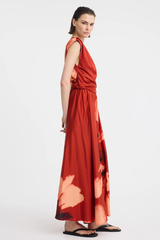 Astra Skirt - Poppy Print