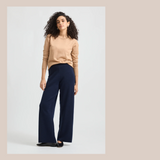 Fine Merino Crew - Cashew
