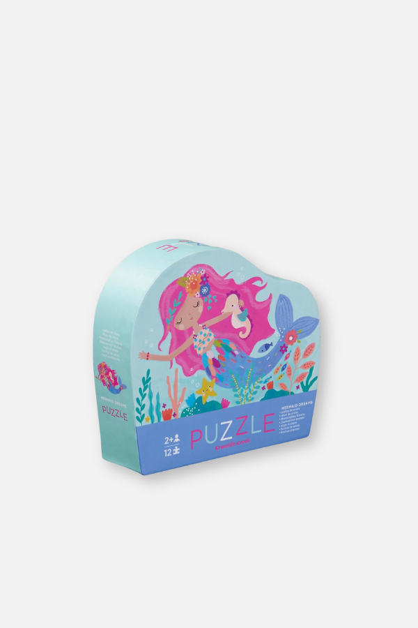 12pc Mini Puzzle - Mermaid Dreams