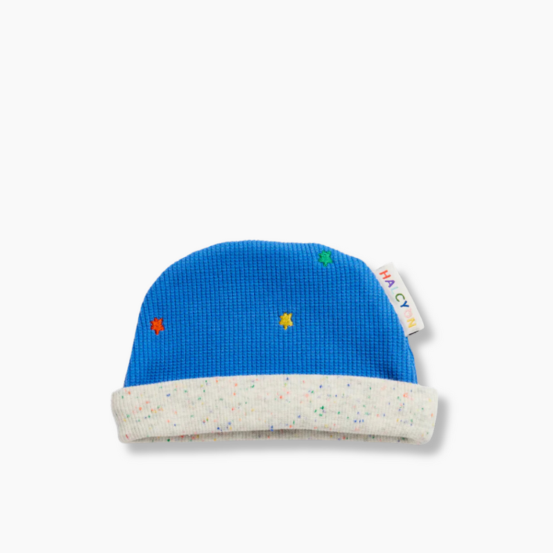 Organic Baby Hat - Ocean Blue