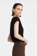 Aurora Silk Top - Black