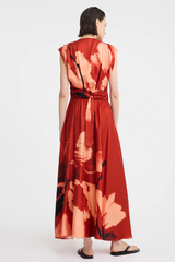 Astra Skirt - Poppy Print