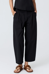 Alma Barrel Pant - Black