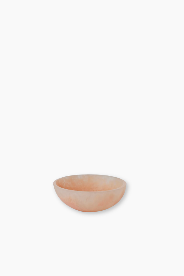 Resin Small Bowl - Peach