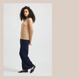 Fine Merino Crew - Cashew