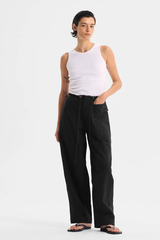 Charlie Cargo Pant - Black