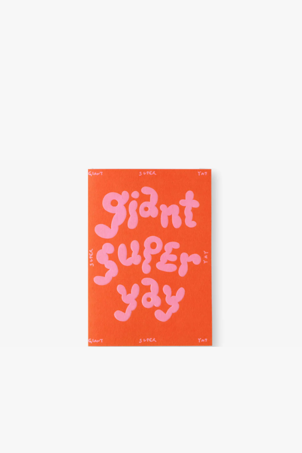 Card - Giant Super Yay!