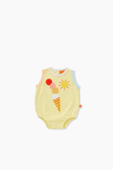 Cotton Singletsuit - Tiny Orchard