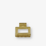 Elms Small Hair Clip - Light Olive