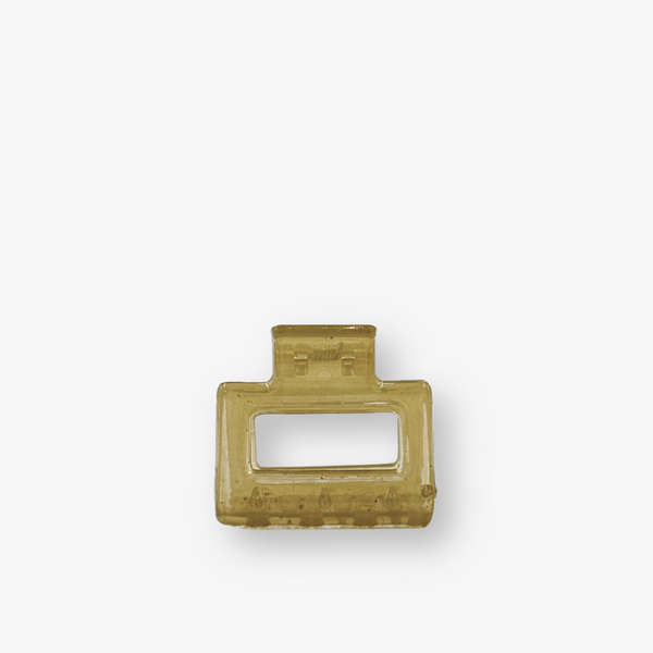 Elms Small Hair Clip - Light Olive