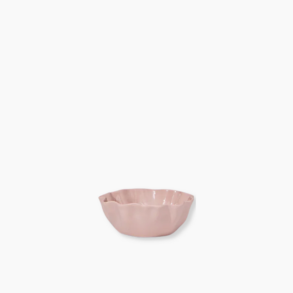 Icy Pink Ruffle Bowl - Extra Small