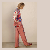 Marilyn Straight Leg Pant - Folk Pop