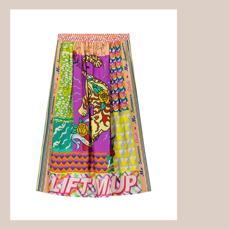 Vanessa Printed Skirt - Artisan