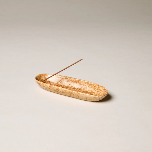 Collector Incense Holder - Brown Speckle