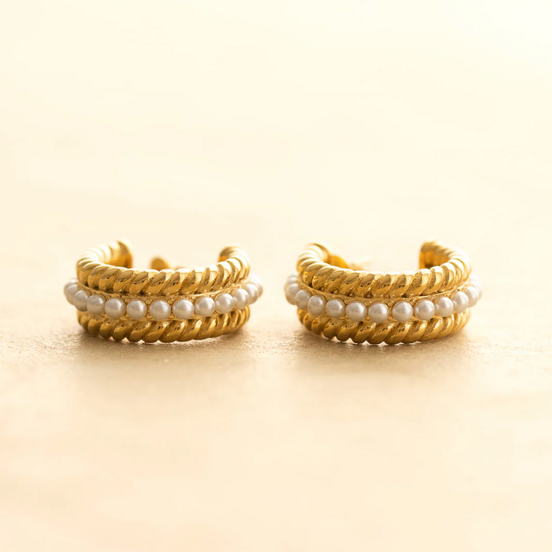 Elle Earrings - Gold