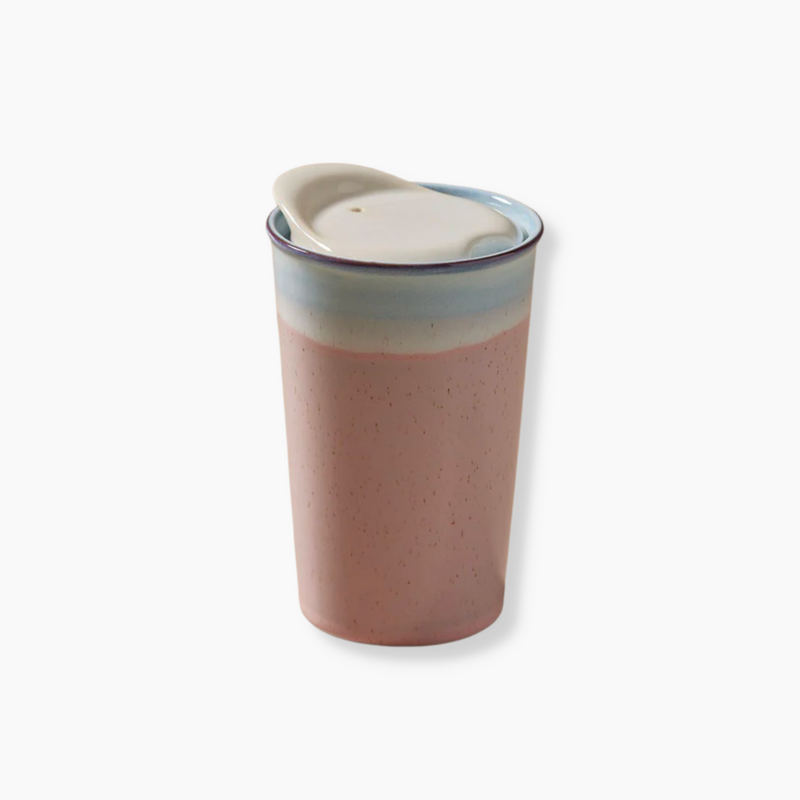 Ceramic Keep Cup - Strawberry Milk