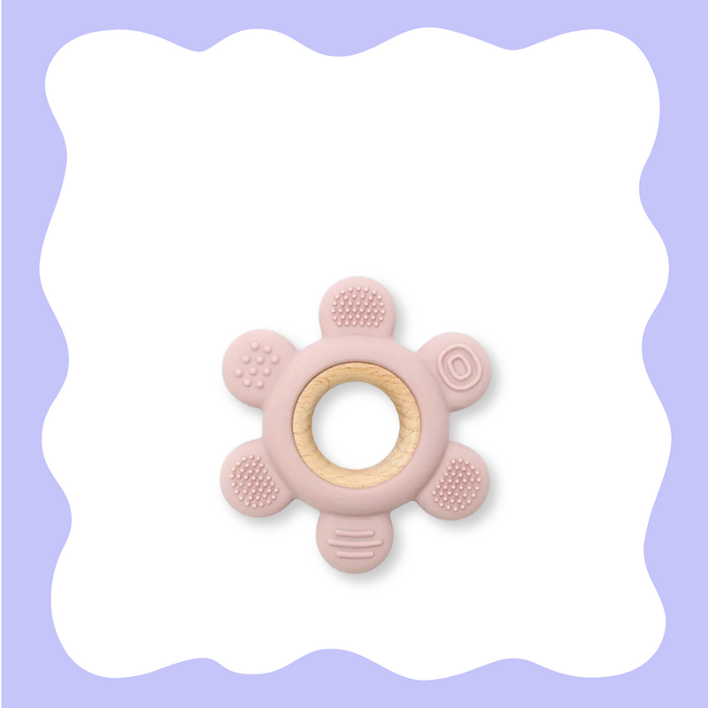 Baby Teether - Dusty Pink