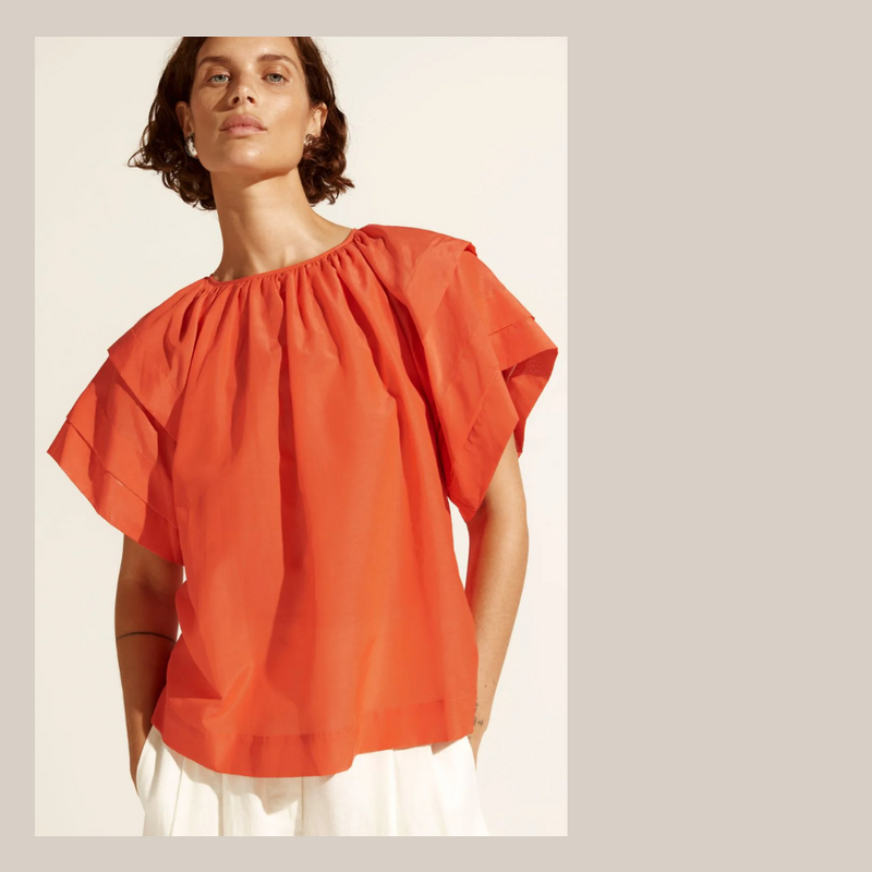 Flout Top - Tamarillo