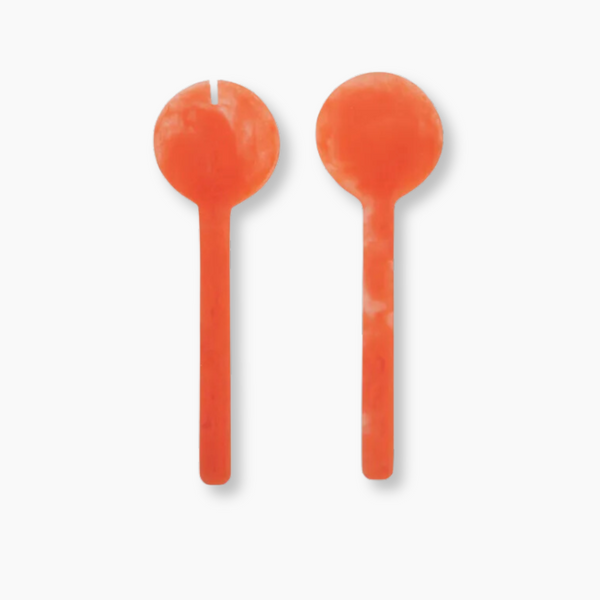 Resin Salad Servers 25.5cm - Tomato