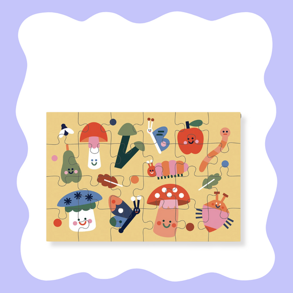 24 Piece Kids Puzzle - Creepy Crawlies