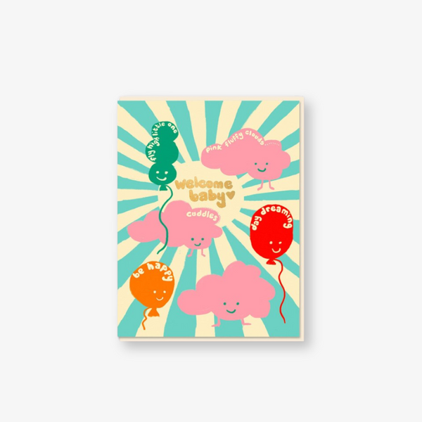 Card - New Baby Clouds