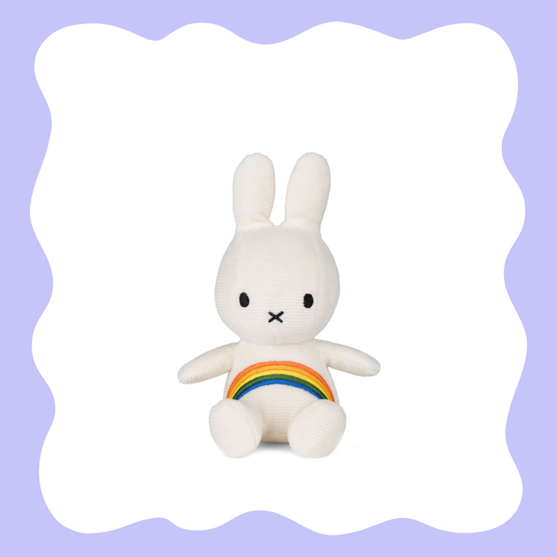 Miffy - Rainbow Off White - 18cm