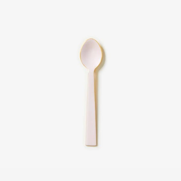 Enamel Teaspoon - Baby Pink