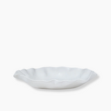 Snow White Ruffle Round Platter