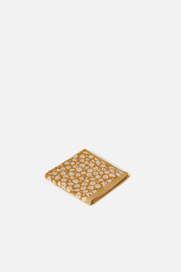Forget Me Not Organic Face Cloth - Citron