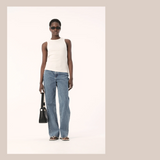 Nola Tank - White Marle