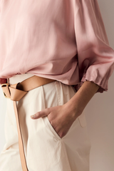 Alma Barrel Pant - Pebble