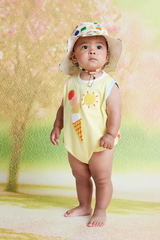 Cotton Singletsuit - Tiny Orchard